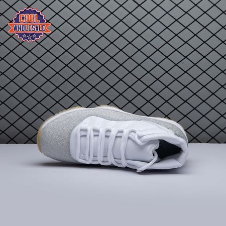 Jordan 11 Retro White Metallic Silver AR715-1 Unisex