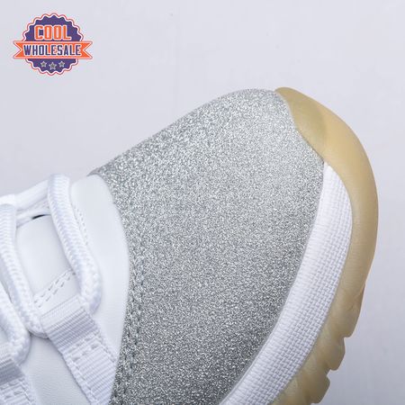 Jordan 11 Retro White Metallic Silver AR715-1 Unisex