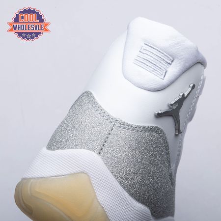 Jordan 11 Retro White Metallic Silver AR715-1 Unisex