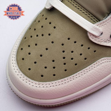 Jordan 1 Retro Low Golf Travis Scott Neutral Olive FZ3124-2 Unisex