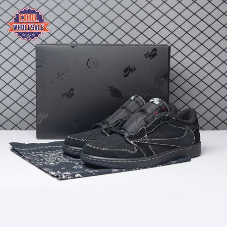 Jordan 1 Retro Low OG SP Travis Scott Black Phantom Unisex