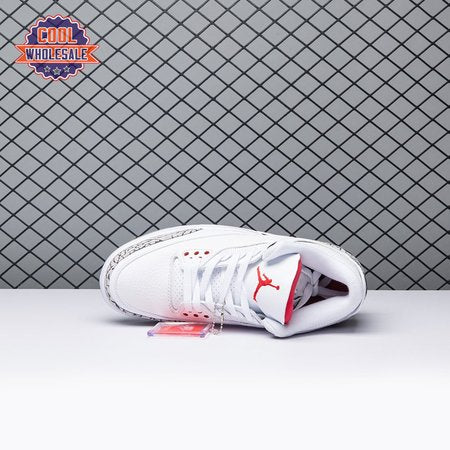 Jordan 3 Retro Free Throw Line White Cement 92396-11 Men's
