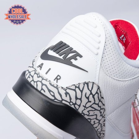 Jordan 3 Retro Free Throw Line White Cement 92396-11 Men's