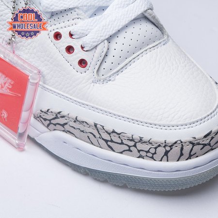 Jordan 3 Retro Free Throw Line White Cement 92396-11 Men's