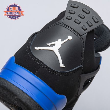 Jordan 4 Retro Black Blue Men's