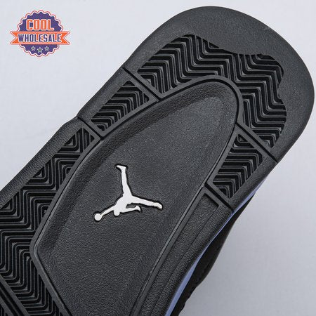 Jordan 4 Retro Black Blue Men's