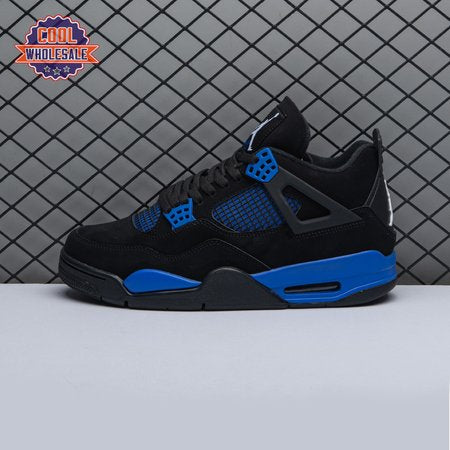 Jordan 4 Retro Black Blue Men's