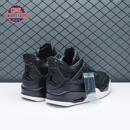 Jordan 4 Retro Pony Hair Black Men's
