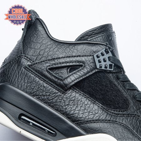 Jordan 4 Retro Pony Hair Black Men's