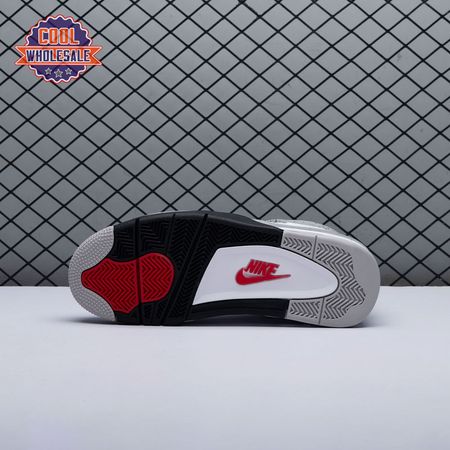 Jordan 4 Retro White Cement (225) FV529-1 Men's