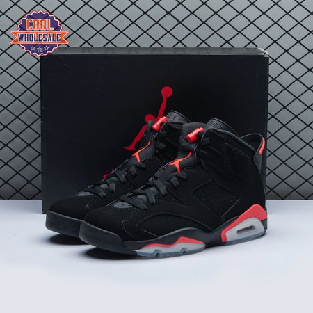 Jordan 6 Retro Black 'Infrared' 384664 6 Men's