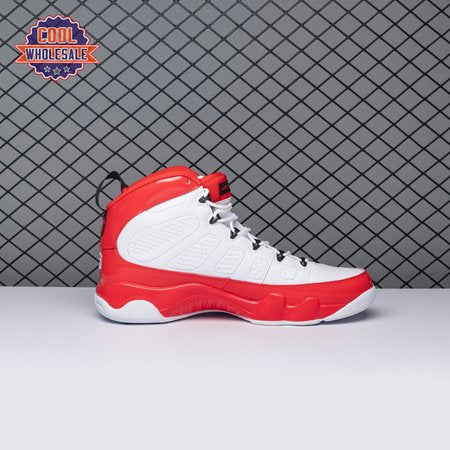 Jordan 9 Retro White Gym Red 3237-16 Men's