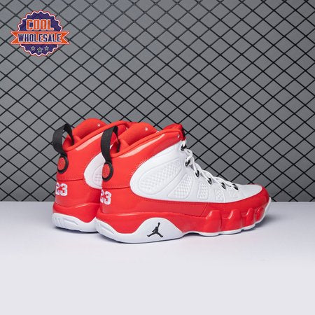 Jordan 9 Retro White Gym Red 3237-16 Men's