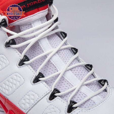 Jordan 9 Retro White Gym Red 3237-16 Men's