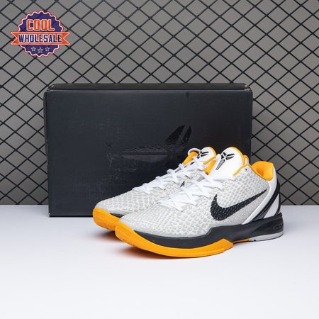 Kobe 6 Protro Playoff Pack White Del Sol CW219-1 Men's