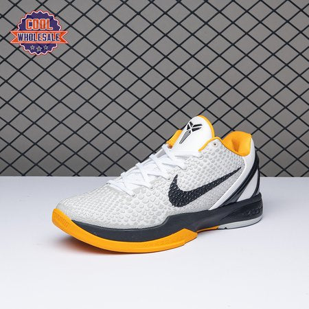 Kobe 6 Protro Playoff Pack White Del Sol CW219-1 Men's