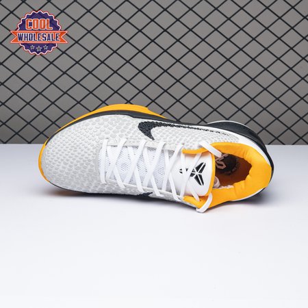 Kobe 6 Protro Playoff Pack White Del Sol CW219-1 Men's