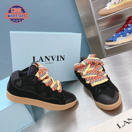 LANVIN Curb sneakers black DRA2-A21 35-45
