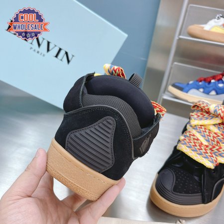 LANVIN Curb sneakers black DRA2-A21 35-45