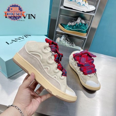 Lanvin women men pink best sale sneakers,: 35-46