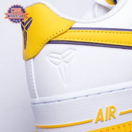 Nike Air Force 1 Low Retro QS Kobe Bryant Lakers Home FZ1151-1 Unisex