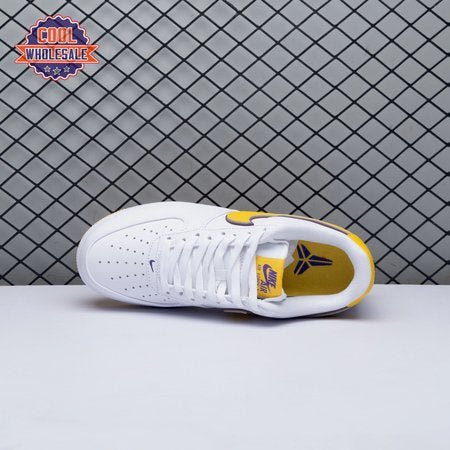 Nike Air Force 1 Low Retro QS Kobe Bryant Lakers Home FZ1151-1 Unisex