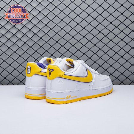 Nike Air Force 1 Low Retro QS Kobe Bryant Lakers Home FZ1151-1 Unisex