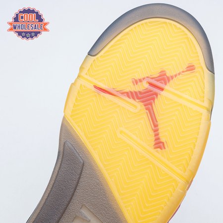 OFF-WHITE x Air Jordan 5 "Sail" Men's