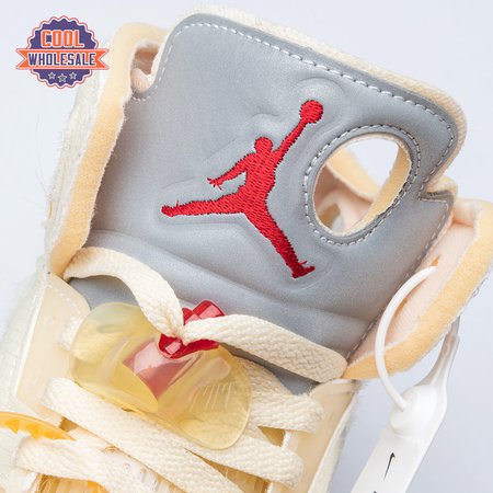 OFF-WHITE x Air Jordan 5 "Sail" Men's