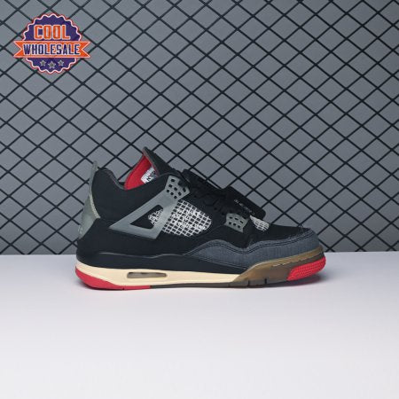 Off-White X Air Jordan 4 Bred CV9388-1 Men's
