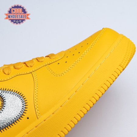 Off-White x Air Force 1 Low 'University Gold' Unisex