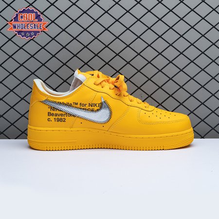 Off-White x Air Force 1 Low 'University Gold' Unisex