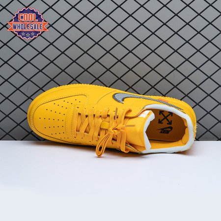 Off-White x Air Force 1 Low 'University Gold' Unisex