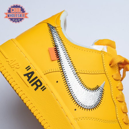 Off-White x Air Force 1 Low 'University Gold' Unisex