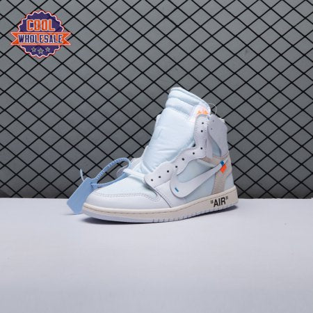 Off-White x Air Jordan 1 Retro High OG BG 'White' 218 Unisex