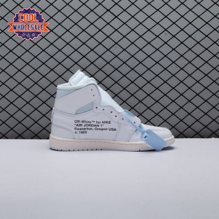 Off-White x Air Jordan 1 Retro High OG BG 'White' 218 Unisex