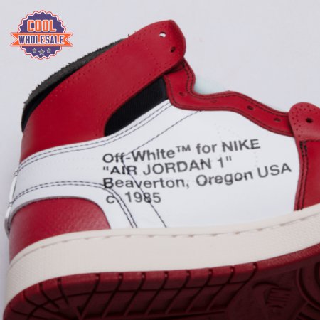 Off-White x Air Jordan 1 Retro High OG 'Chicago' Unisex