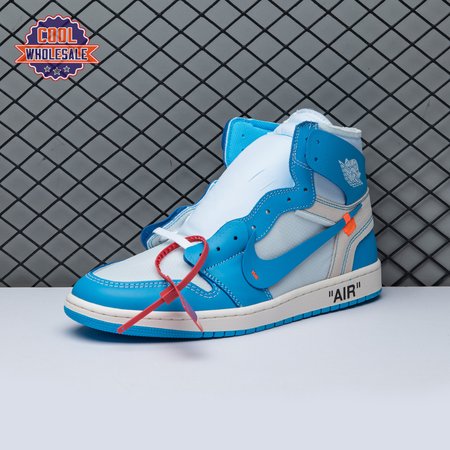 Off-White x Air Jordan 1 Retro High OG 'UNC' Unisex