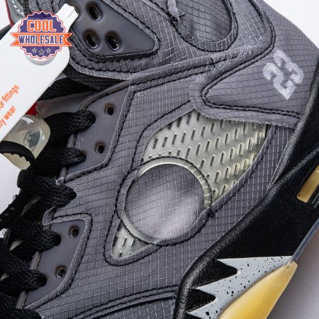 Off-White x Air Jordan 5 Retro SP 'Muslin' Men's