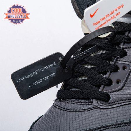 Off-White x Air Jordan 5 Retro SP 'Muslin' Men's