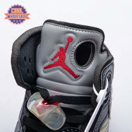 Off-White x Air Jordan 5 Retro SP 'Muslin' Men's