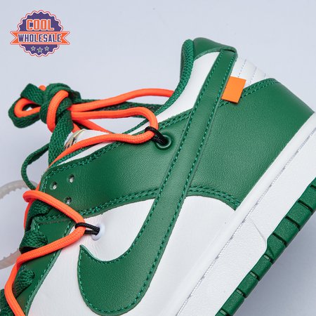 Off-White x Dunk Low 'Pine Green' Unisex