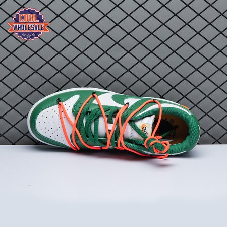 Off-White x Dunk Low 'Pine Green' Unisex