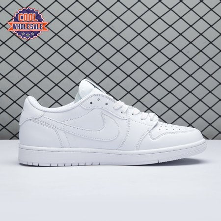Travis Scott x Air Jordan 1 Low Triple White DM7866 292 Unisex