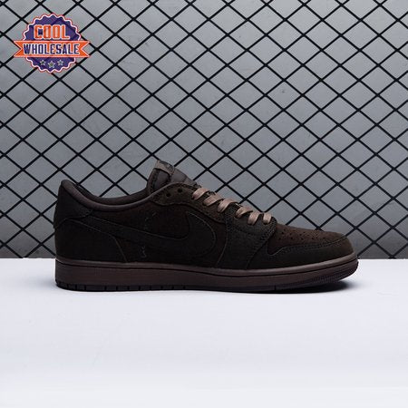 Travis Scott x Air Jordan 1 Low OG Velvet Brown DM7866-22 Unisex
