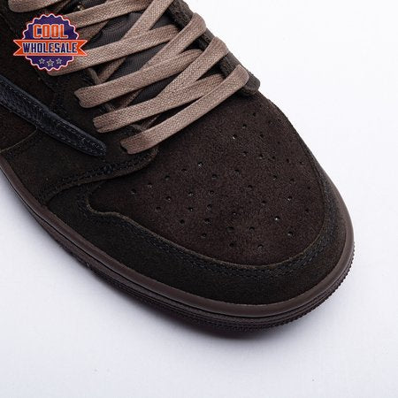 Travis Scott x Air Jordan 1 Low OG Velvet Brown DM7866-22 Unisex