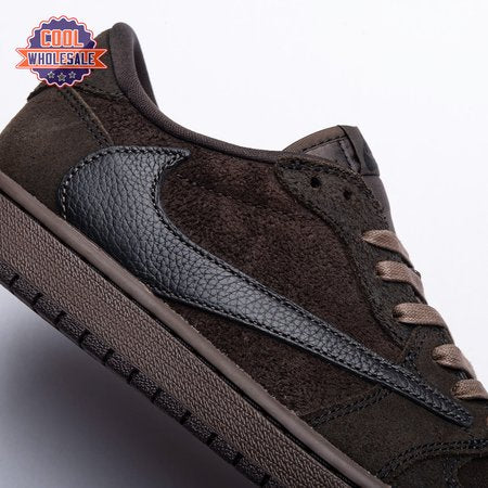 Travis Scott x Air Jordan 1 Low OG Velvet Brown DM7866-22 Unisex