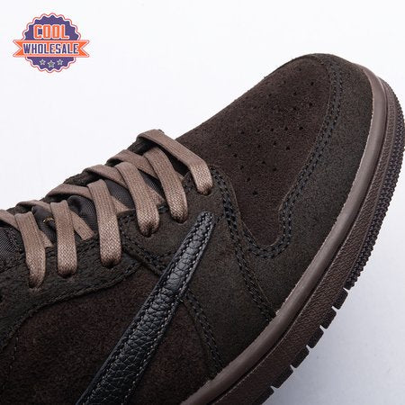 Travis Scott x Air Jordan 1 Low OG Velvet Brown DM7866-22 Unisex