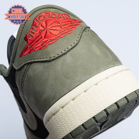 Travis Scott x Air Jordan 1 Low OG Black Olive DM7866-1 Unisex