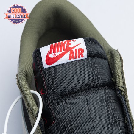 Travis Scott x Air Jordan 1 Low OG Black Olive DM7866-1 Unisex